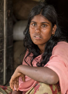 Woman Exchanges Drops of Misery for Sounds of Peace