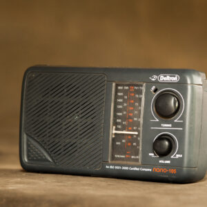 Radio used for broadcasts
