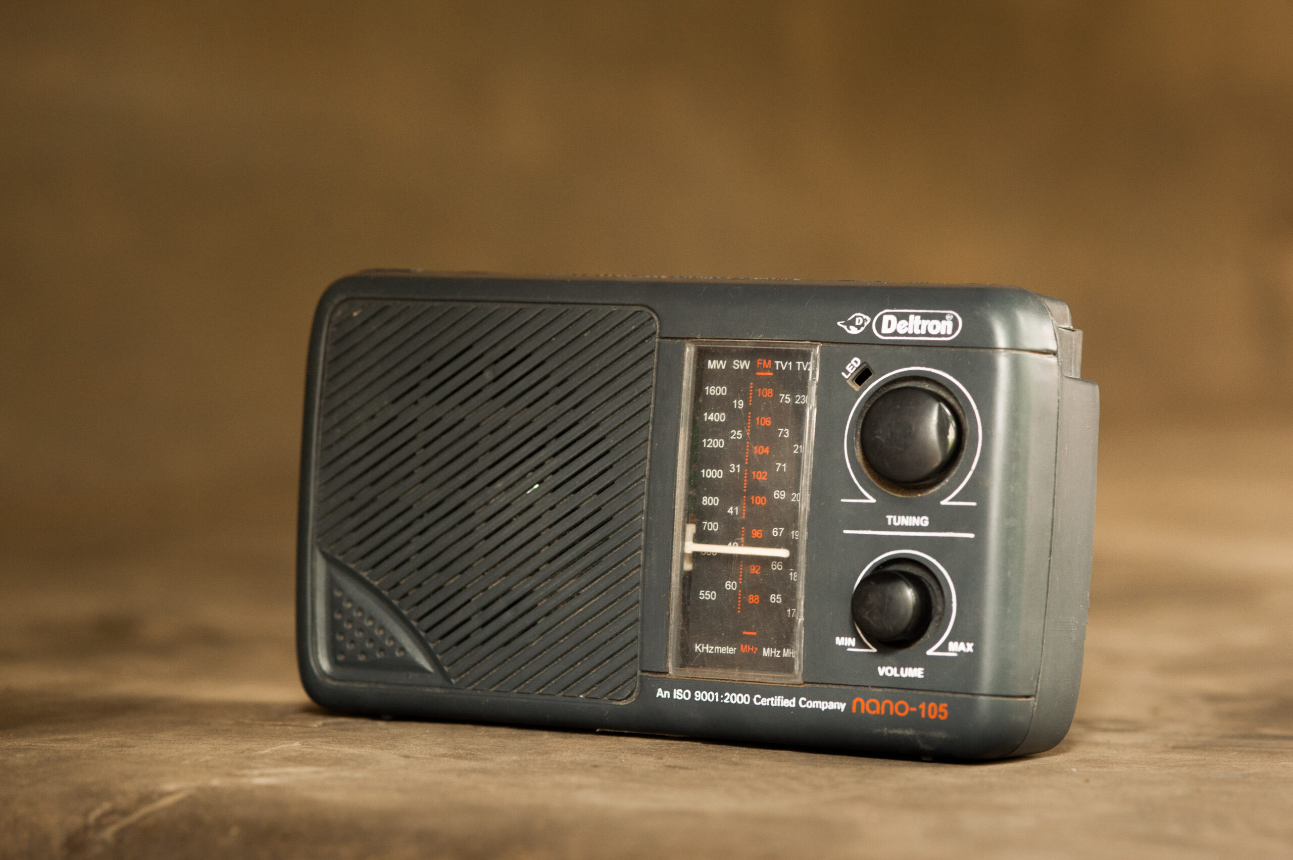 Radio used for broadcasts
