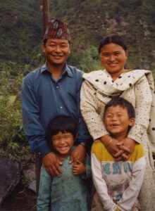 Pastor Nantai and his family