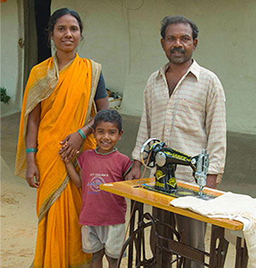 A simple sewing machine can transform lives